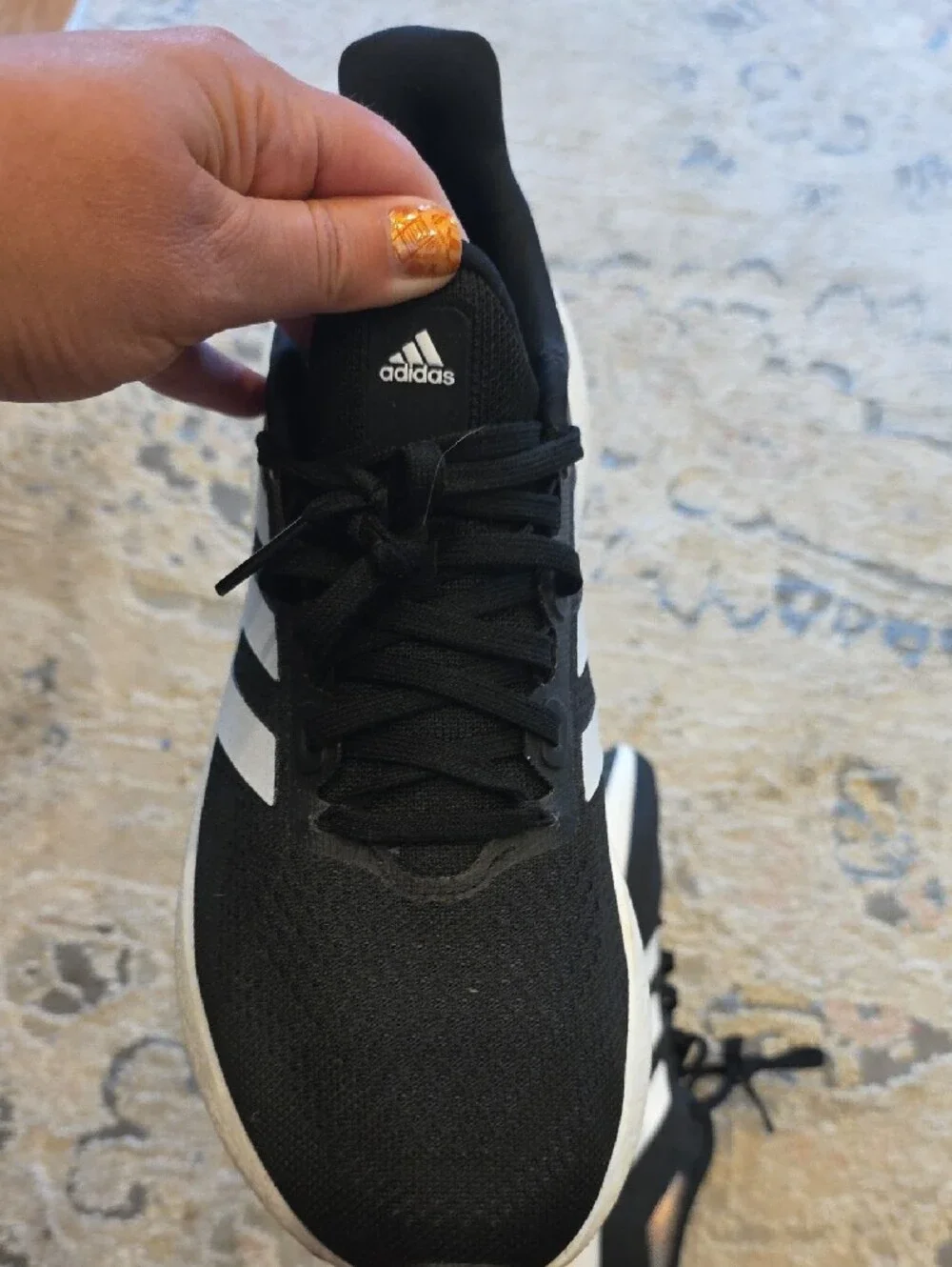adidas Black & White Athletic Sneakers
